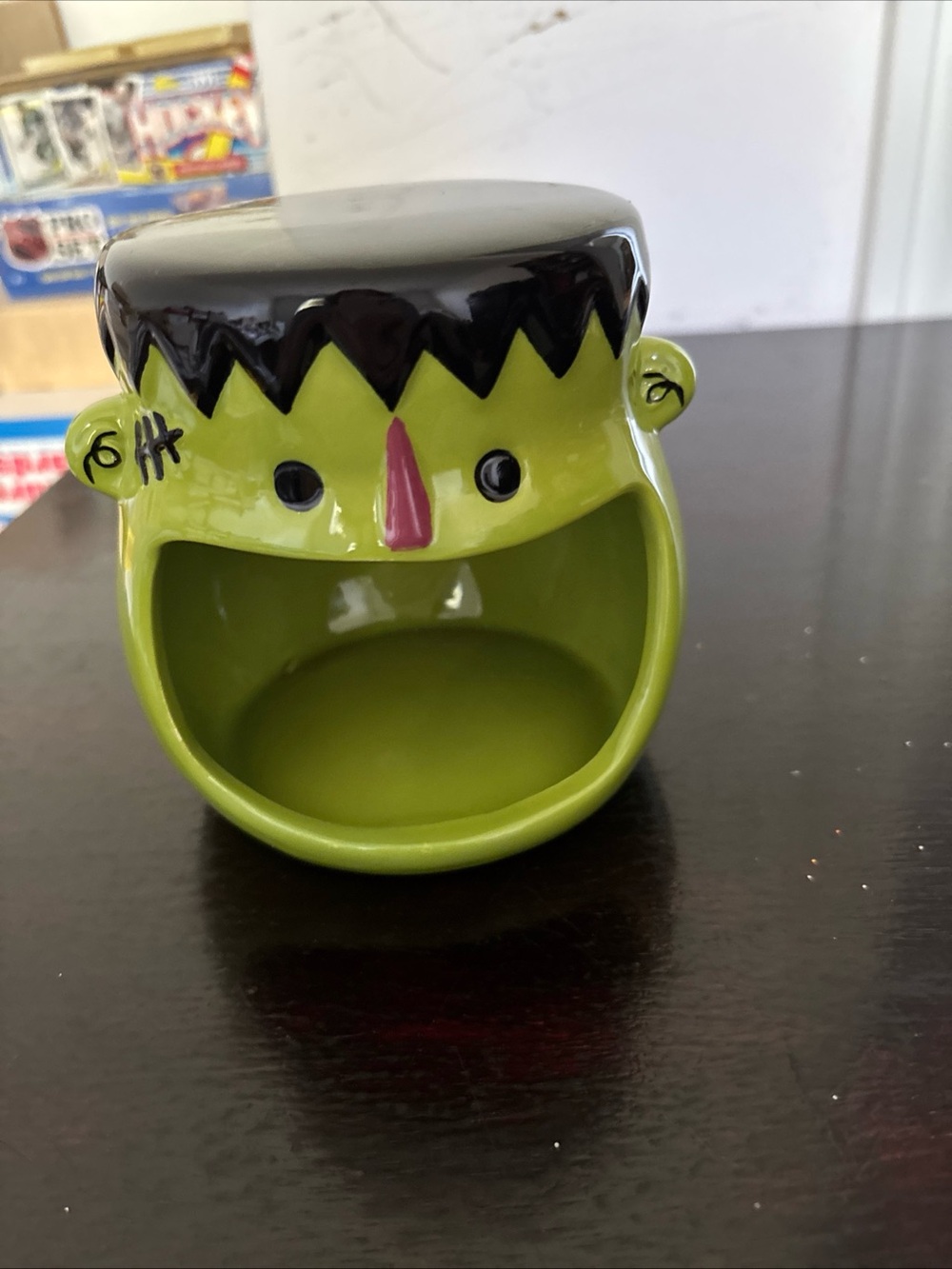 Target Halloween Frankenstein Ceramic Bowl Candy Jar